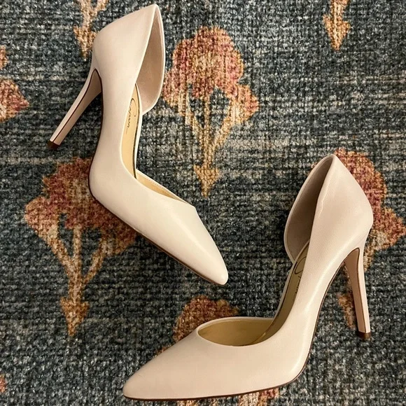 Like New! Jessica Simpson Prizma Pointed Toe Heel - Picture 2 of 8